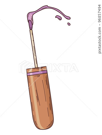 Manicure of nails. Nail polish. Element for banner or business card of beauty salon, manicurist isolated on white background Manicure of nails. Nail polish. Element for banner or business card of beauty salon, manicurist isolated on white background 96857494