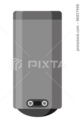 Boiler icon. Symbol of heating equipment. Vector water heater in flat style. Efficient house concept 96857498