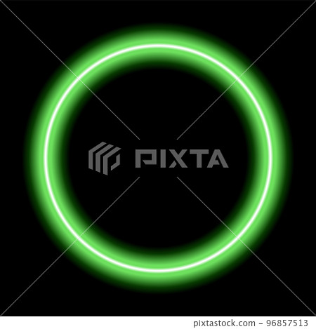 Neon glowing frame, e-circle. Illuminated geometric shape. Sign, template design element. Bright multicolored circle with blank emptyspace inside Neon glowing frame, e-circle. Illuminated geometric shape. Sign, template design element. Bright multicolored circle with blank emptyspace inside 96857513