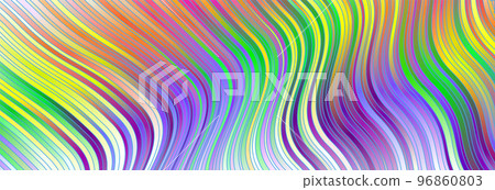 Waving rainbow flag of LGBT. Gay, Lesbian, Bisexual, Transgender and Queer pride symbol 96860803