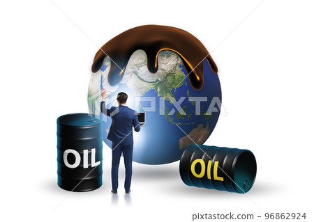 Concept of global oil business Concept of global oil business 96862924