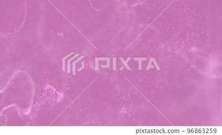 CG particles pink particles 96863259