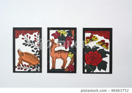 A flower card A flower card 96863752