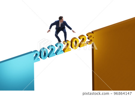 Concept of new year from 2022 to 2023 96864147