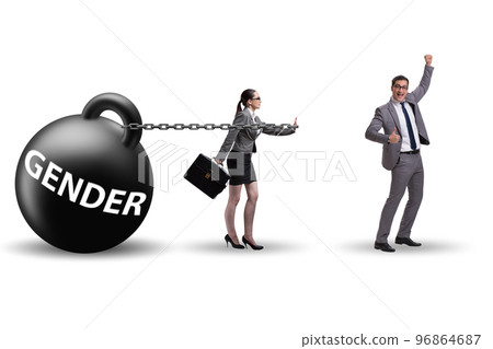 Gender inequality concept in career Gender inequality concept in career 96864687