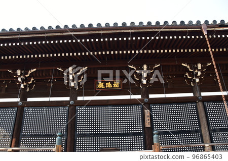 Kyoto City, Kyoto Prefecture, Japan Kiyomizudera Temple in the spring season Asakura Hall, an important cultural property Kyoto City, Kyoto Prefecture, Japan Kiyomizudera Temple in the spring season Asakura Hall, an important cultural property 96865403