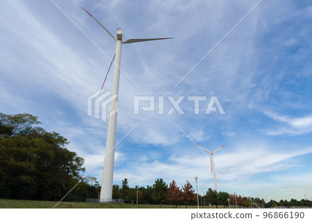 Wind power generation (Shinmaiko, Chita City, Aichi Prefecture) 96866190