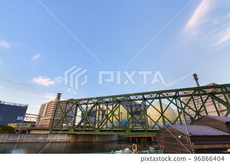 大阪環狀線 岩崎運河橋 大阪京瓷巨蛋 96866404