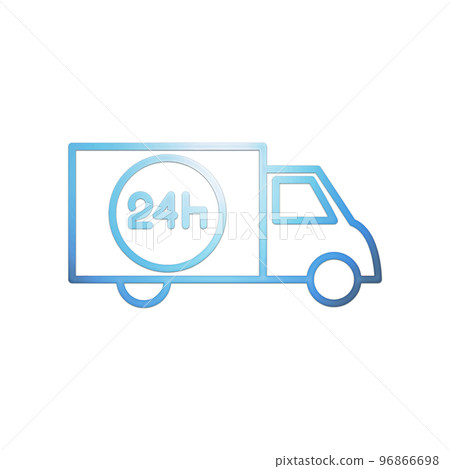 Illustration Vector graphic of delivery icon template 96866698