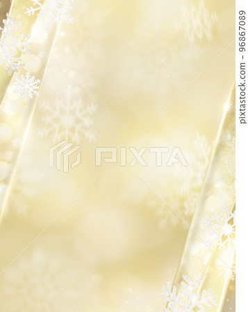 Snowflake and glitter background 96867089