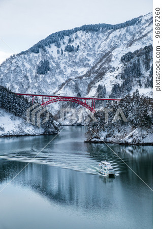 Shogawa Gorge (Winter) 96867260