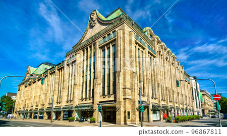 Kaufhof an der Ko, a historic market in Dusseldorf - North Rhine-Westphalia, Germany 96867811