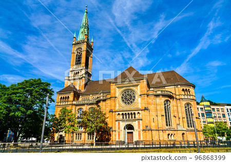 Johannes Church in Dusseldorf - North Rhine-Westphalia, Germany Johannes Church in Dusseldorf - North Rhine-Westphalia, Germany 96868399