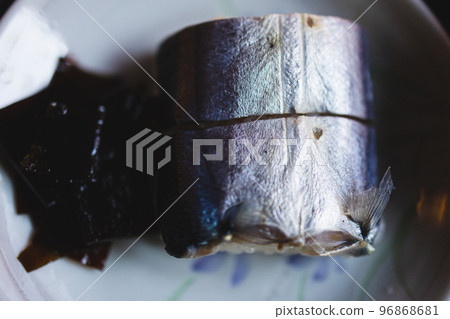 Saury Sushi, a Local Cuisine of Mie Prefecture Saury Sushi, a Local Cuisine of Mie Prefecture 96868681