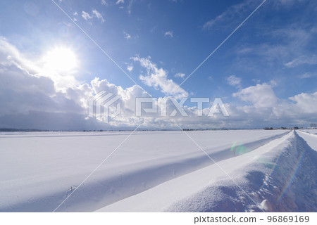 Shonai Plain in Yamagata Shonai Plain in Yamagata 96869169
