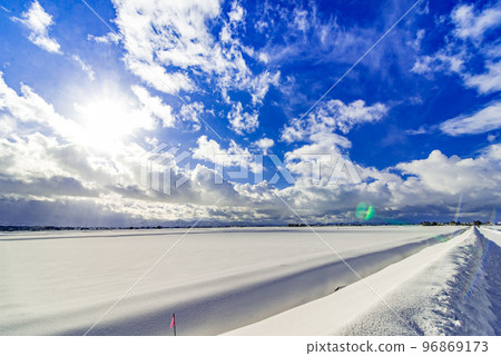 Shonai Plain in Yamagata Shonai Plain in Yamagata 96869173