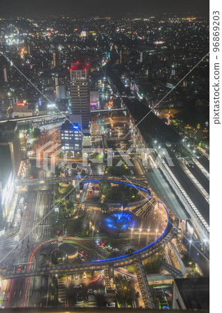 Night view from Gifu City Tower 43 96869203