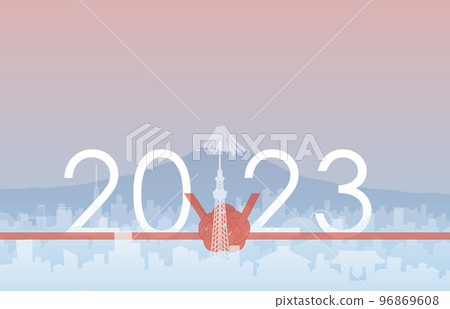 東京、富士山和水引 2023 東京、富士山和水引 2023 96869608