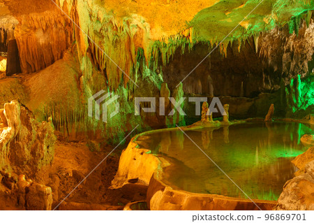 limestone cave limestone cave 96869701