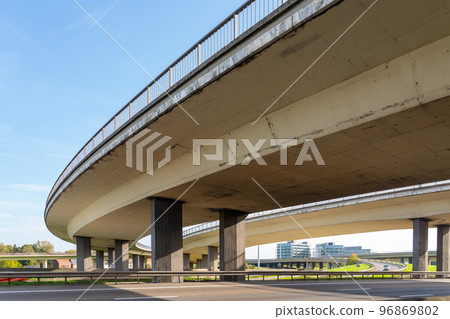 highway bridge , connecting bridge 96869802
