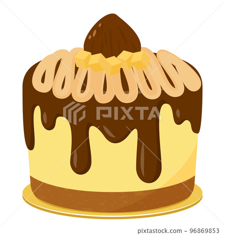 栗子蛋糕插畫 栗子蛋糕插畫 96869853