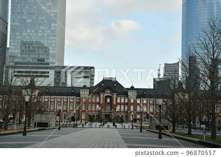 Tokyo station station building main entrance Tokyo station station building main entrance 96870557