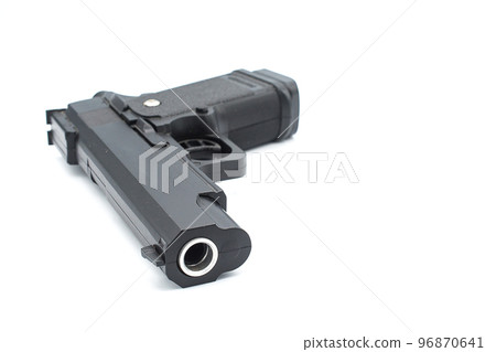 Air gun on isolated background. Air gun on isolated background. 96870641