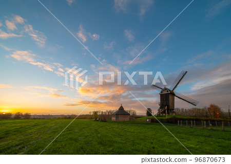 An Windmill in the morning An Windmill in the morning 96870673