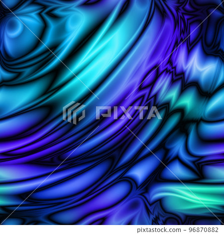 Futuristic psychedelic liquid flowing enegetic seamless background 96870882