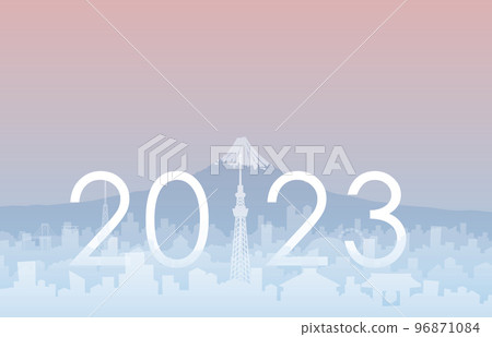 Tokyo and Mt.Fuji 2023 96871084