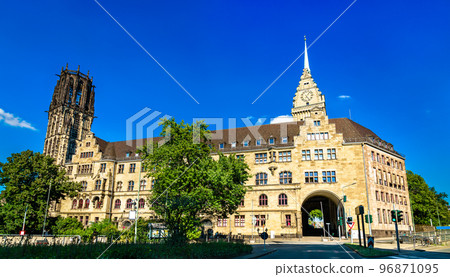 Duisburg City Hall in North Rhine-Westphalia, Germany Duisburg City Hall in North Rhine-Westphalia, Germany 96871095