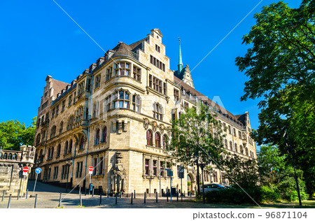 Duisburg City Hall in North Rhine-Westphalia, Germany 96871104