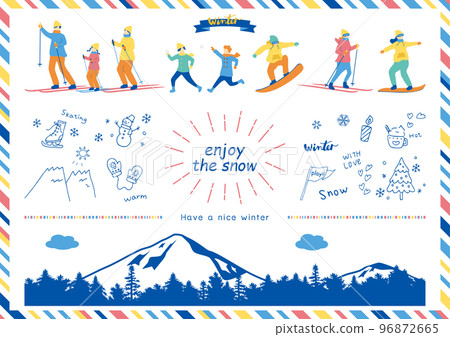 People who enjoy winter sports People who enjoy winter sports 96872665