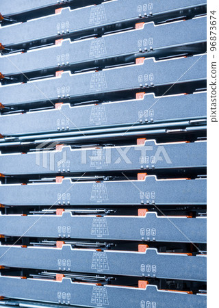 server with hard drive arrays inside data cloud center server with hard drive arrays inside data cloud center 96873674