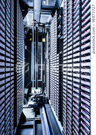 rows of data cloud hardware inside data center rows of data cloud hardware inside data center 96873727