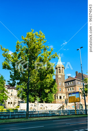 Church of Peace, an old Catholic Church in Essen - North Rhine-Westphalia, Germany 96874043