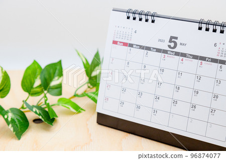 May 2023 desk calendar 96874077
