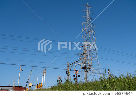 Railroad crossing Railroad crossing 96874644