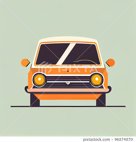 Modern flat design of Transport public transportable vehicle for transportation in city. 96874870