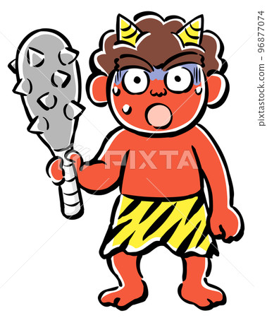 被某事嚇到臉色變白的紅魔插畫 96877074