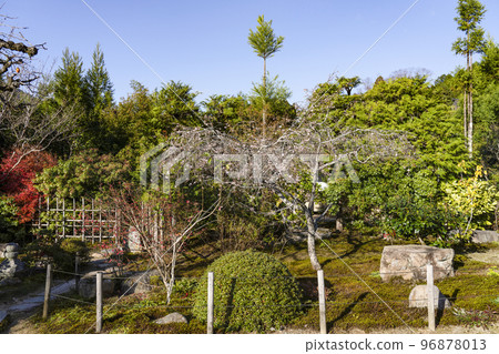 Uoyama Ohara-ji Temple in late autumn, Jikko-in Temple Former Rikaku-in Garden 96878013