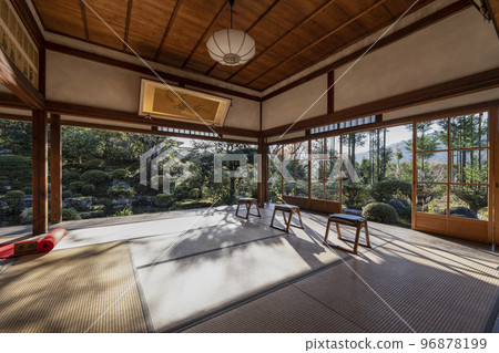 深秋的魚山大原寺，實光院的客房 96878199