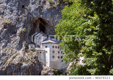 Predjama Castle (Predjamski grad) was built in the Renaissance style 96878321