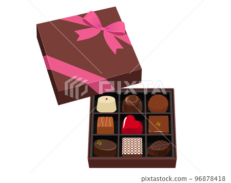 什錦巧克力_情人節形象 96878418
