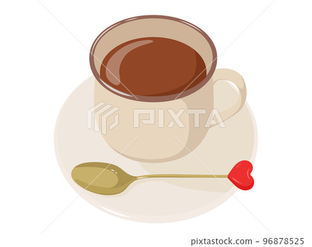 Hot chocolate _ coffee _ cocoa _ Valentine image 96878525