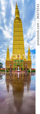 Wat MahaThat Wachira mongkol in Krabi, Thailand Wat MahaThat Wachira mongkol in Krabi, Thailand 96878542