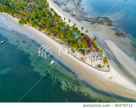 Aerial view of koh Mook or koh Muk island, in Trang, Thailand 96878712