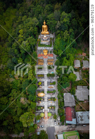 Buddha Mountain temple in Krabi, Thailand Buddha Mountain temple in Krabi, Thailand 96879119