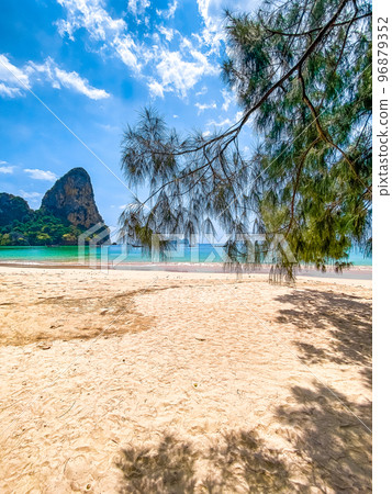 Railay and Phra nang Cave Beach in Krabi, Thailand 96879352