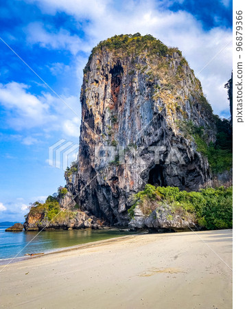 Railay and Phra nang Cave Beach in Krabi, Thailand 96879366